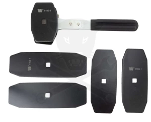 Fékdugattyú feszítő szerszám készlet 1/2/4/6/8 dugattyús fékekhez -Welzh (1195-1-W)