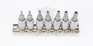 Bit készlet 5 ágú, lyukas-torx TS bit készlet 7 db-os 1/4" - Yato