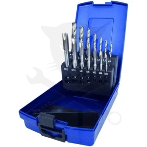 Menetfúró készlet gépi +magfúró készletegyeneshornyú M3-12 PTG HSS