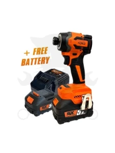 Ütvecsavarozó, akkus 18V 205 Nm 1/4" bit 2db 5.0Ah - SP Tools