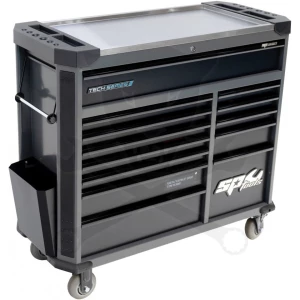 Szerszámos kocsi gyári-felszerelt 388 db-os 13 fiók TECH S. FEKETE -