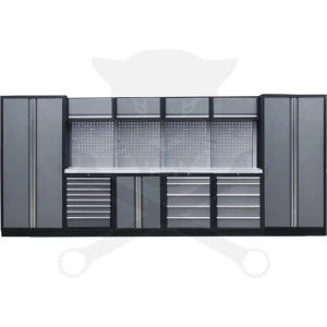 Műhelybútor SP SERIES Szett: 4550 x 460 x 2000 mm INOX munkalappal