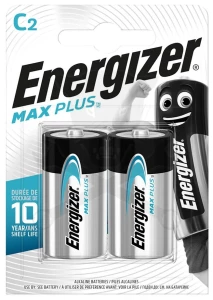 Elem 1.5V - Baby / C / LR14 / MN1400 / KC - 1 db alkáli Energizer Max Plus