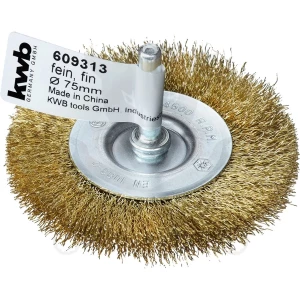 Drótkorong csapos körkefe 75 mm-es RÉZ szálak 75x6x0,2mm