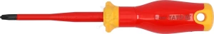 Csavarhúzó VDE 1000 V szigetelt +-/PH2x100 mm - Slim - Yato
