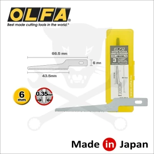 Penge OLFA dekor és hobby késhez 6 mm 25 db/dob