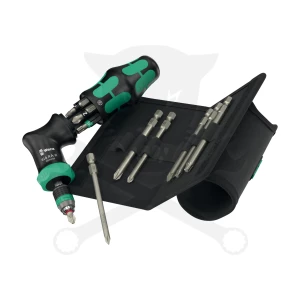 Csavarhúzó, bit tartós, racsnis 1/4" Kraftform Pistol RA-R 2- Wera