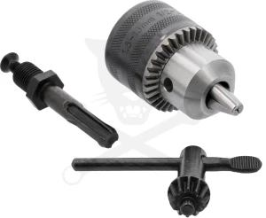 Fúrótokmány, fogaskoszorús 1.5-13 mm 1/2" + SDS Plus adapter - Yato