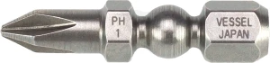 Bit PH1 x 30 mm - 5 db/doboz - Vessel