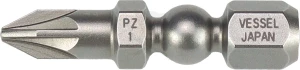 Bit PZ1 x 30 mm - 5 db/doboz - Vessel