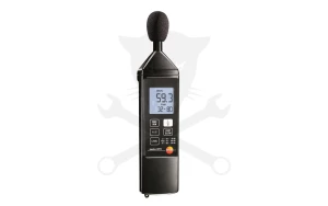 Zajszintmérő 30-130 dB /31,5 Hz - 8 kHz/ - digitális, TESTO 815