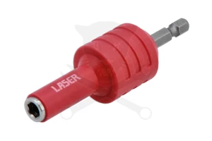 Szigetelt VDE 1000 V 1/4" külső hatlap / 1/4" bittartó adapter -Laser