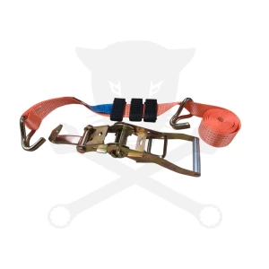 Jármű rögzítő tréleres gumis racsnis heveder, spanifer - 3 tonna